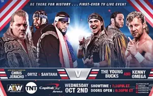 Chris Jericho fera équipe avec Santana & Ortiz pour la première d’AEW Dynamite