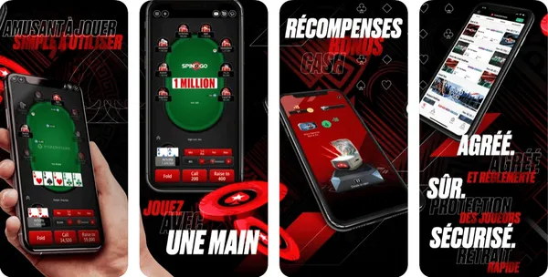 Application pokerstars