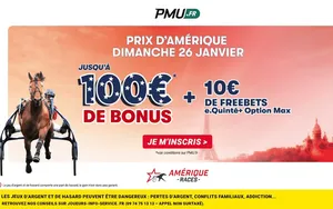 Prix d’Amérique 2025 : profitez du bonus PMU exceptionnel pour parier sur la course