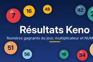 Résultats Keno du mercredi 28 octobre 2026 : les 16 numéros, le multiplicateur x2 et le NUMERO7