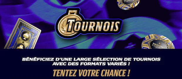 Test des tournois Parions Sport Poker proposés sur le site et l'application mobile