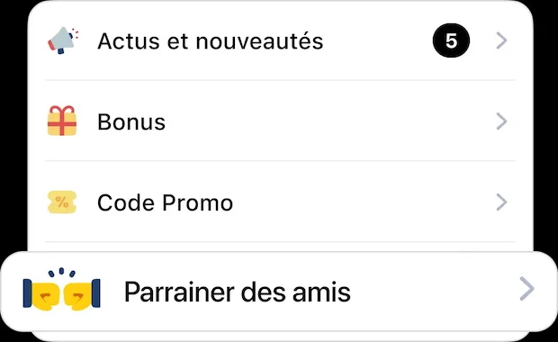 Gagnez des bonus en parrainant vos amis sur Betclic