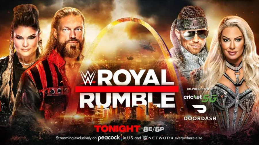 Edge & Beth Phoenix vs Miz & Maryse Royal Rumble