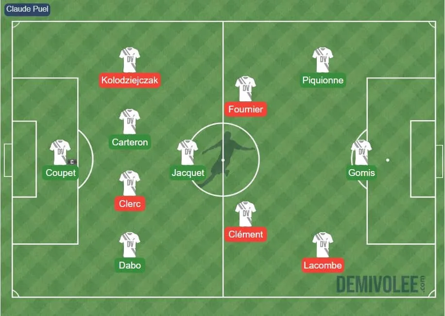 Le XI de légende des joueurs passés par l'OL et l'ASSE (Demi de volée)