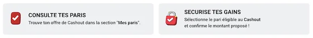 Assurez vos paris avec le Cash Out Betclic