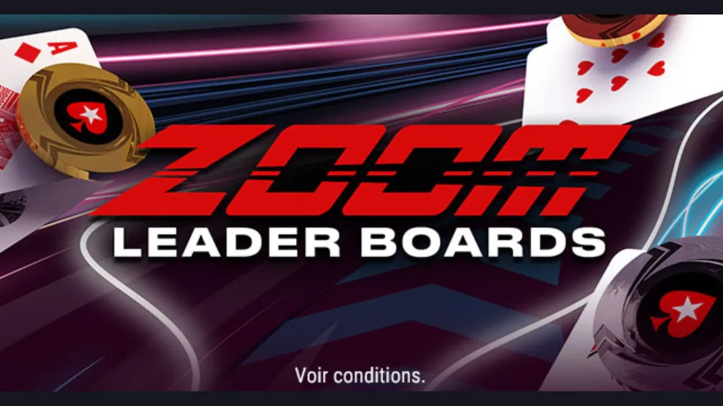 Remportez une partie des 1 300 € de cash par jour sur les tables de Zoom avec le code PokerStars
