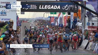 Fernando Gaviria s’impose au sprint sur la deuxième étape du Tour de San Juan