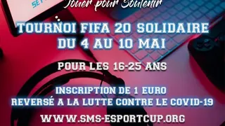 La SMS ESPORT CUP revient en version online et solidaire