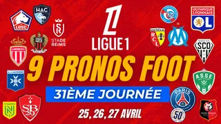 Pronostic Ligue 1 (vidéo) : Strasbourg-ASSE, OL-Rennes… Remportez 497€ avec notre combiné sur la 31e journée