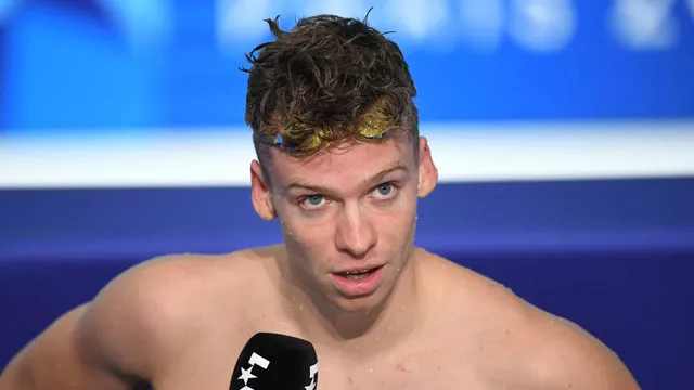 JO 2024 : la mise en garde de Léon Marchand avant sa finale du 200m 4 nages