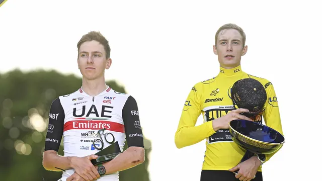 Cyclisme : Pogačar encense Jonas Vingegaard