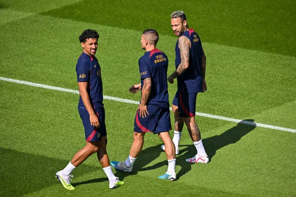 Joueur du PSG depuis dix ans, Marquinhos pourrait à son tour rejoindre l'Arabie Saoudite durant ce mercato estival (iconsport)