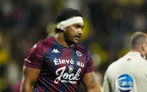 Top 14 : terrible coup dur pour l’UBB, année terminée pour Sipili Falatea