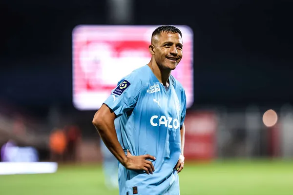 L'OM pourrait tenter de recruter Folarin Balogun ou Wissam Ben Yedder en cas de départ d'Alexis Sanchez cet été (iconsport)