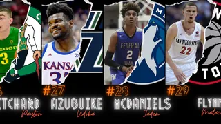 Draft NBA : les sélectionnés entre la 26e et la 30e place