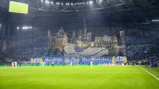 Étonnant et surprenant tifo des Ultras de l’OM