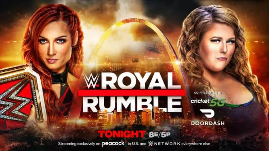 Becky Lynch vs Doudrop Royal Rumble 2022