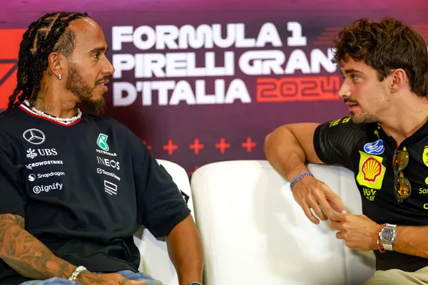 La relation Leclerc - Hamilton problématique ? Source : Icon Sport