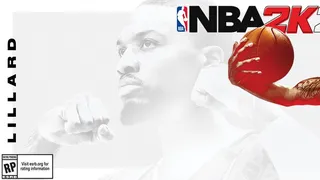 Damian Lillard sur la jaquette de NBA2K21