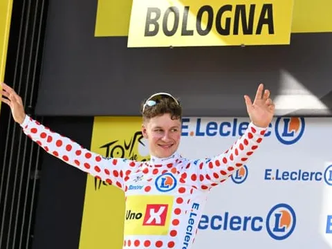 Maillot à pois du Tour de France 2024 : le classement du meilleur grimpeur après l’étape 20