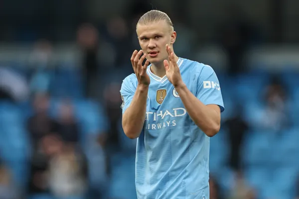 Erling Haaland sous le maillot de Manchester City