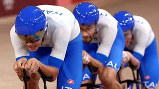 JO – Cyclisme sur piste : En finale de poursuite, les Italiens explosent le record du monde !
