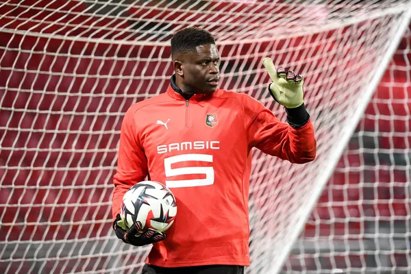 Brice Samba, nouveau gardien de Rennes - Source : Icon Sport