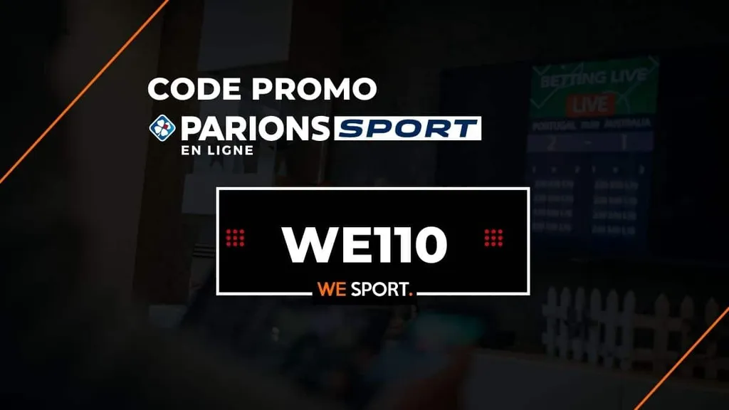 Code promo Parions Sport WE110