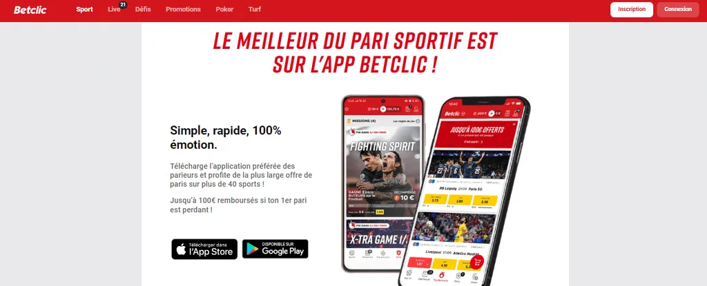 Betclic application