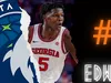 Draft NBA : Anthony Edwards sélectionné en première position par les Timberwolves