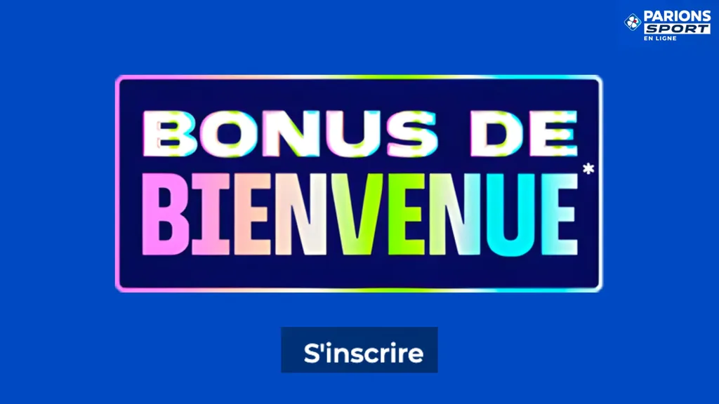 Profitez du bonus de bienvenue Parions Sport