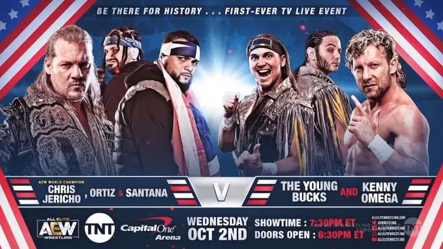 Chris Jericho fera équipe avec Santana & Ortiz pour la première d’AEW Dynamite