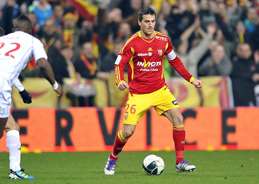 Yohan Démont avec le RC Lens - Icon Sport