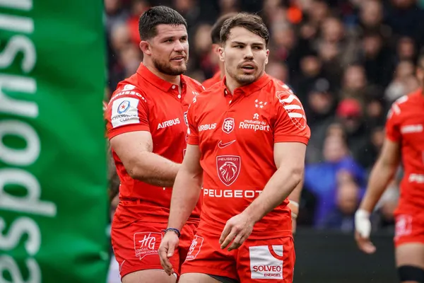 Antoine Dupont avec le Stade Toulousain (iconsport)