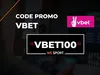 Code promo Vbet VBET100 : 100€ de bonus de bienvenue en Septembre 2025