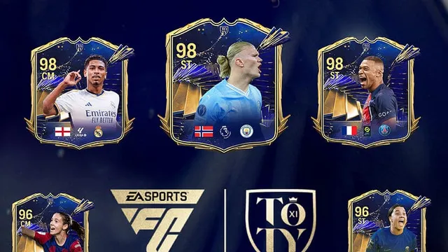 EA FC 24 Toty : Date de sortie, Cartes, Comment voter ?