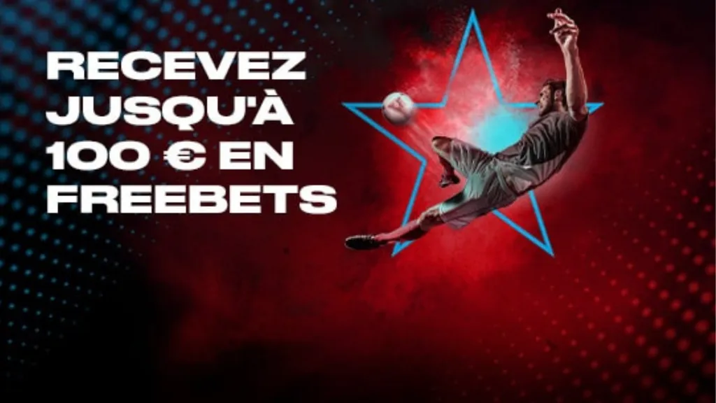 Gagnez jusqu'à 100 € de bonus paris sportifs sur PokerStars