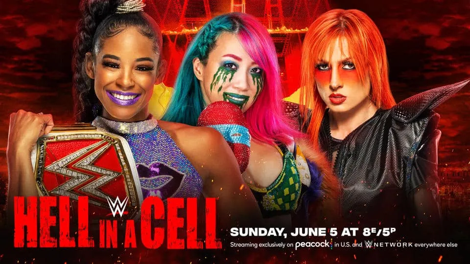 Belair vs Asuka vs Becky Lynch Hell in a Cell 2022