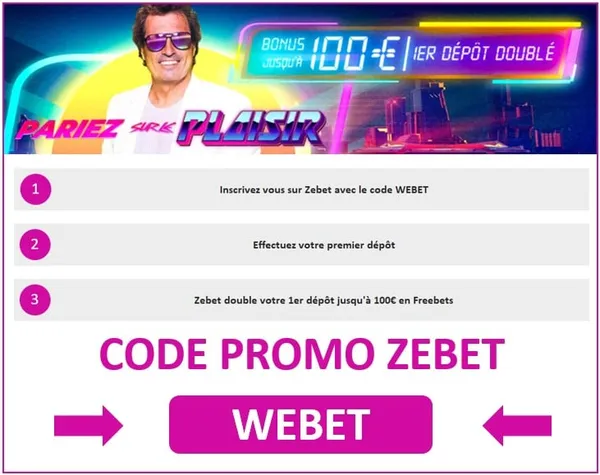 Code promo ZEbet WEBET