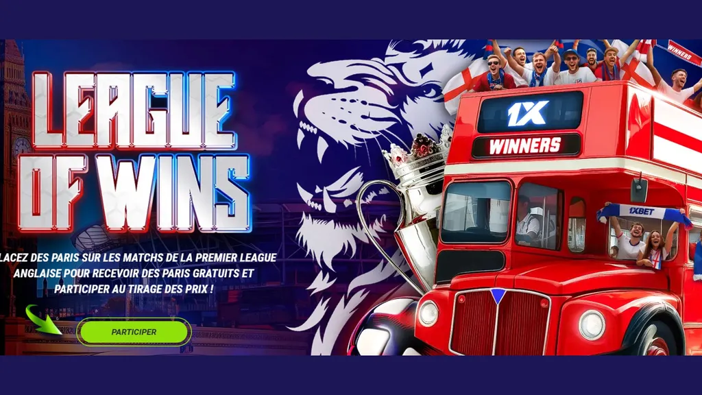 Promo League of Wins 1xBet