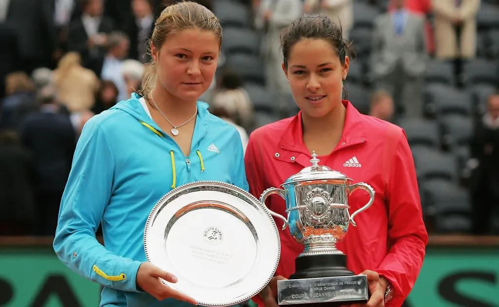 Dinara Safina, battue en finale à Roland-Garros par Ana Ivanovic (2008)