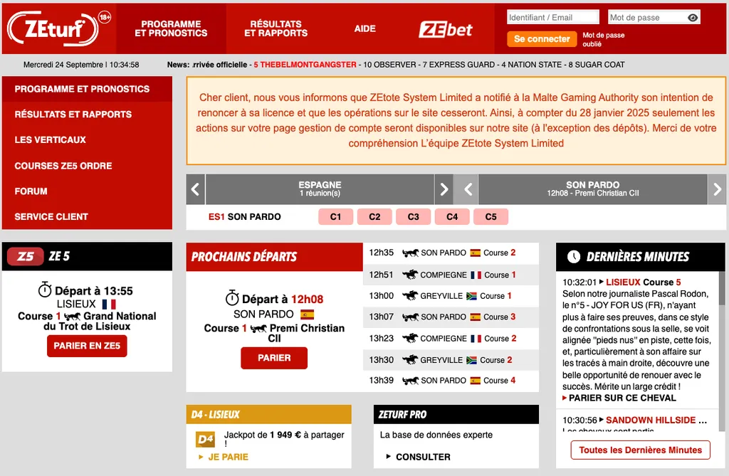 L'offre de ZEturf est idéale pour les parieurs ayant de l'expérience