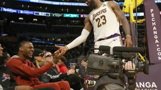 NBA : LeBron James et son fils, Bronny, déjà ensemble à l’entraînement