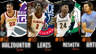 Draft NBA : les sélectionnés entre la 11e et la 15e place