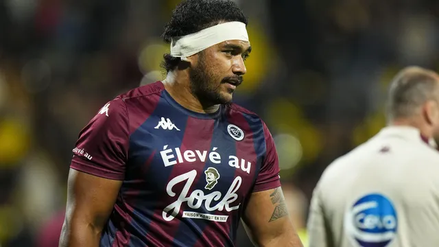Top 14 : terrible coup dur pour l’UBB, année terminée pour Sipili Falatea