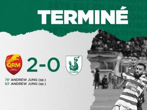 National (J5) : le FC Sète s’incline 2 buts à 0 sur la pelouse de Quevilly-Rouen