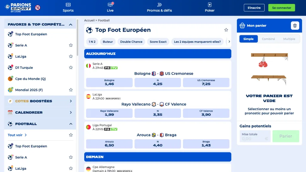 Jouez sur la Coupe du monde avec Parions Sport et profitez d'offres exceptionnelles