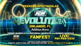 AEW : carte finale de AEW Revolution 2022