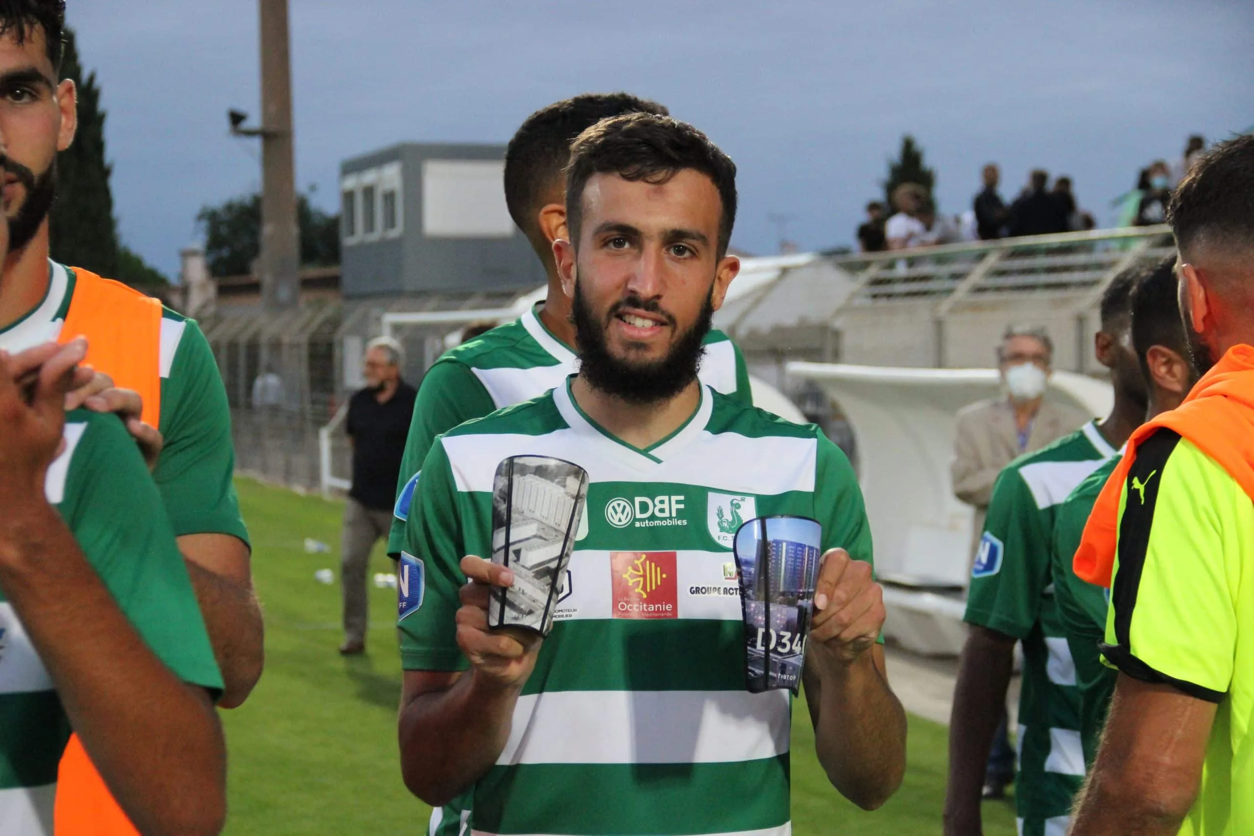 Faissal Mannaï après la victoire sétoise (2-0) face à Bastia-Borgo 