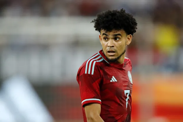 Luis Diaz avec la Colombie